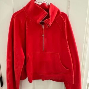 Lululemon Athletica Scuba Oversized Funnel-Neck Half Zip